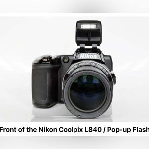 Nikon Coolpix L840 Black Digital Camera plus FREE Camera Case